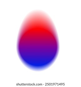 グラデーションブルーと紫色の照明付きの要約3dユーザーアイコンイラスト素材透過、PNGフリー画像ダウンロード - Pngtree