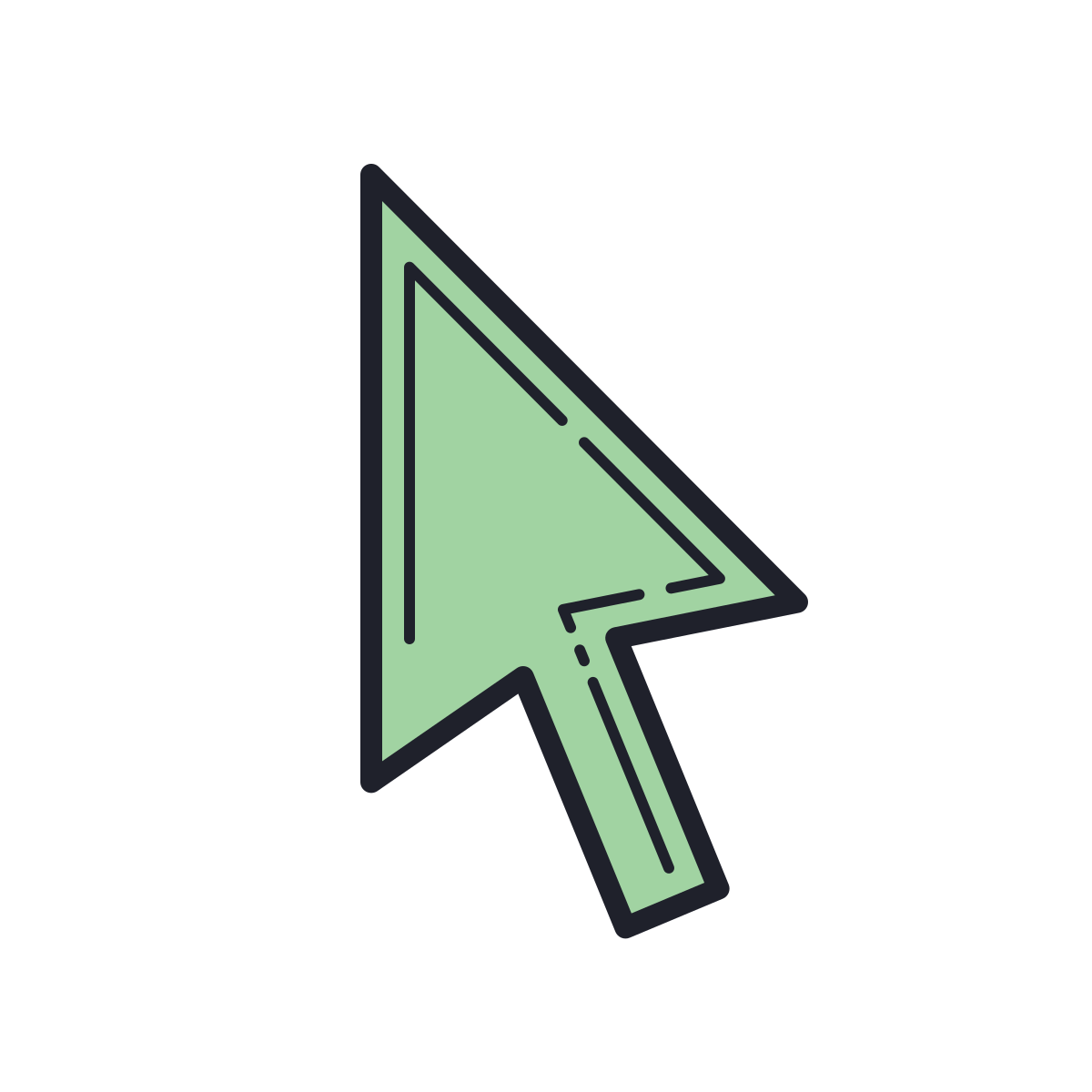 マウスカーソル 矢印 イラスト - No: 408616無料イラスト・フリー素材なら「イラストAC」