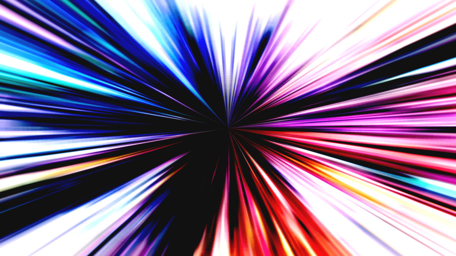 かっこいいサイバー集中線の背景 10種 IPPU Material Dayo