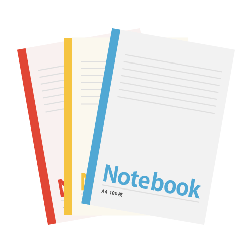 茶色いノート イラスト素材1071674- フォトライブラリ