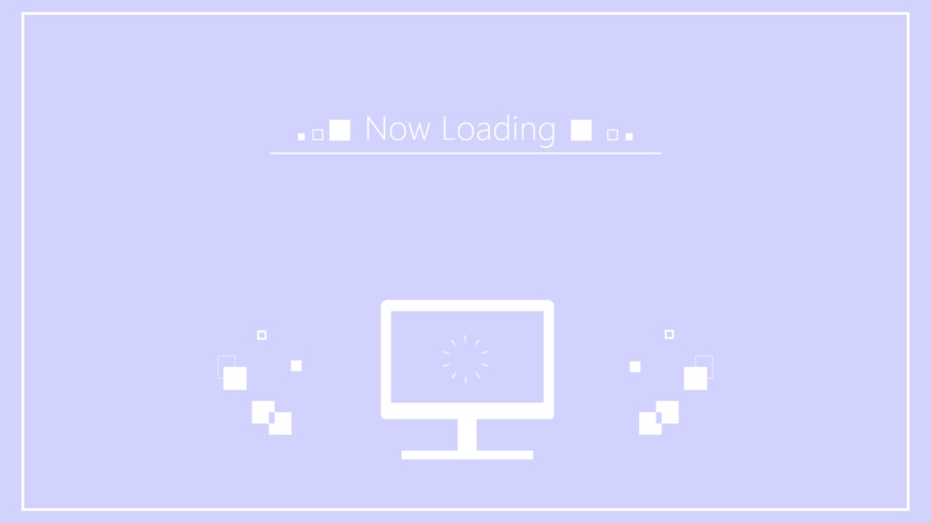 動画向けロード画面「Loading 」のフリー素材を厳選 4K&フルHD