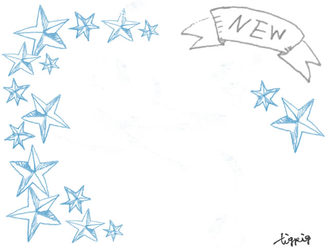 11月・秋＆ミノムシとリス・手書き風のデザイン かわいいイラストのフレーム・飾り枠 素材と