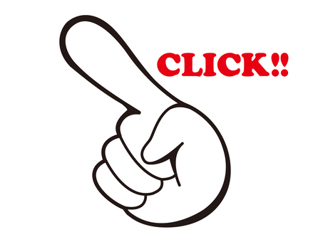 クリック ボタン矢印アイコン ベクトルのロゴのテンプレート イラスト デザイン ベクトル EPS 10Premiumベクトル素材