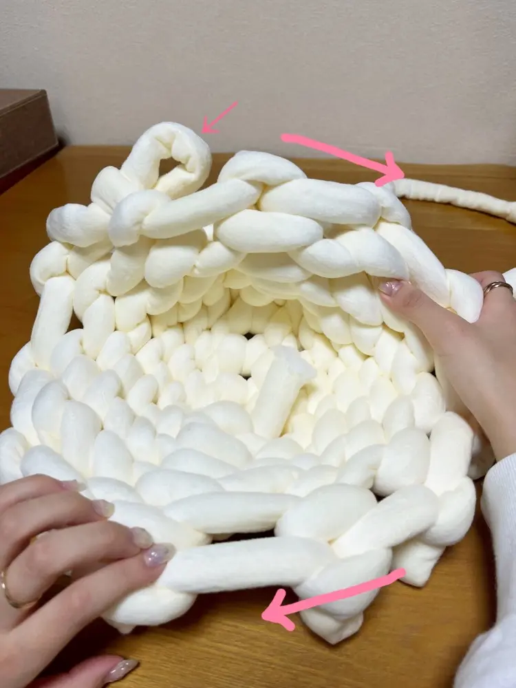 マンドゥバッグが作れる！ 手だけで編めるチャンキーニット糸付きBOOK│宝島社の通販 宝島チャンネル