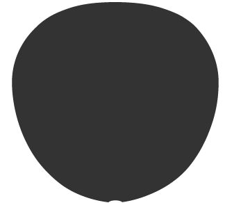 黒」のうちわ無料デザインテンプレート - ネット印刷グラフィック