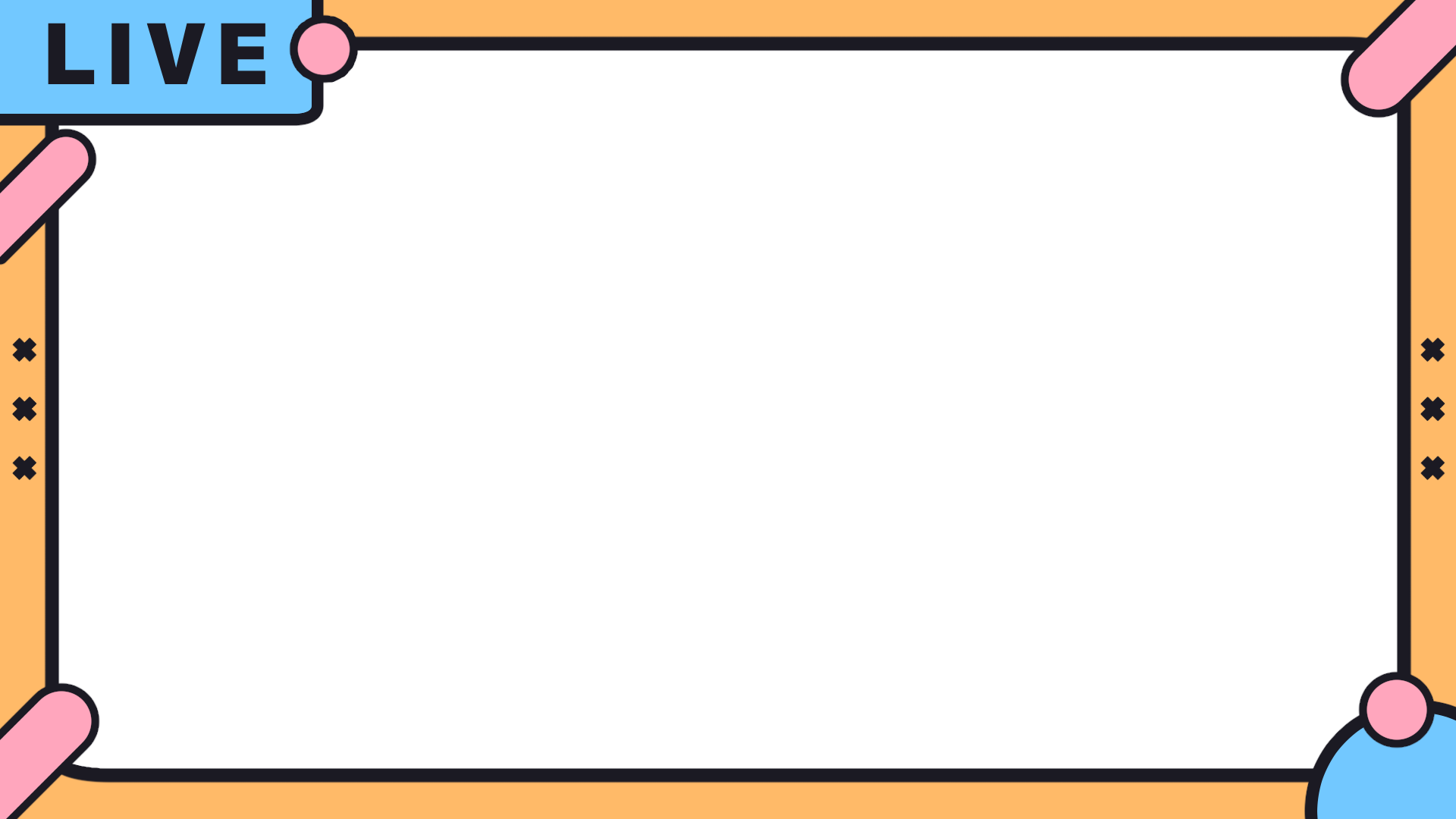 無料版 サムネイル用フレームセット：シンプルハート-スコマド