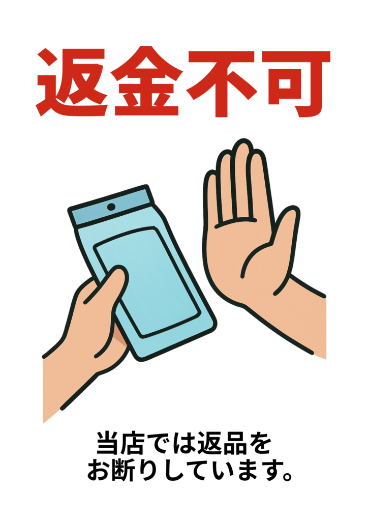 返品OK！のイラスト素材30727308- PIXTA