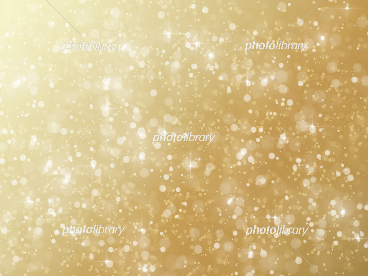 背景素材 キラキラしたゴールドのラメと光の玉190761390 毎月1点無料 フリー のストックフォト イメージマート