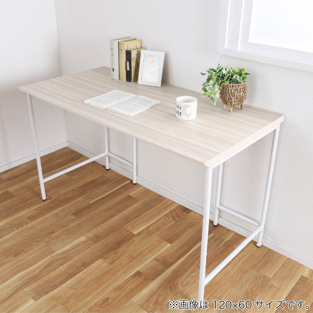 PCデスク 幅80 おしゃれ シンプル コンパクト 仕事用 勉強用 作業用 END-401 BK WH デスク