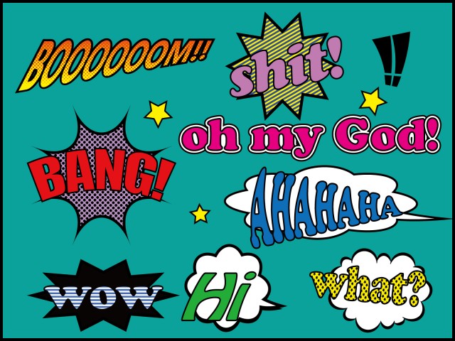 Illustrator アメコミ風な文字の作り方