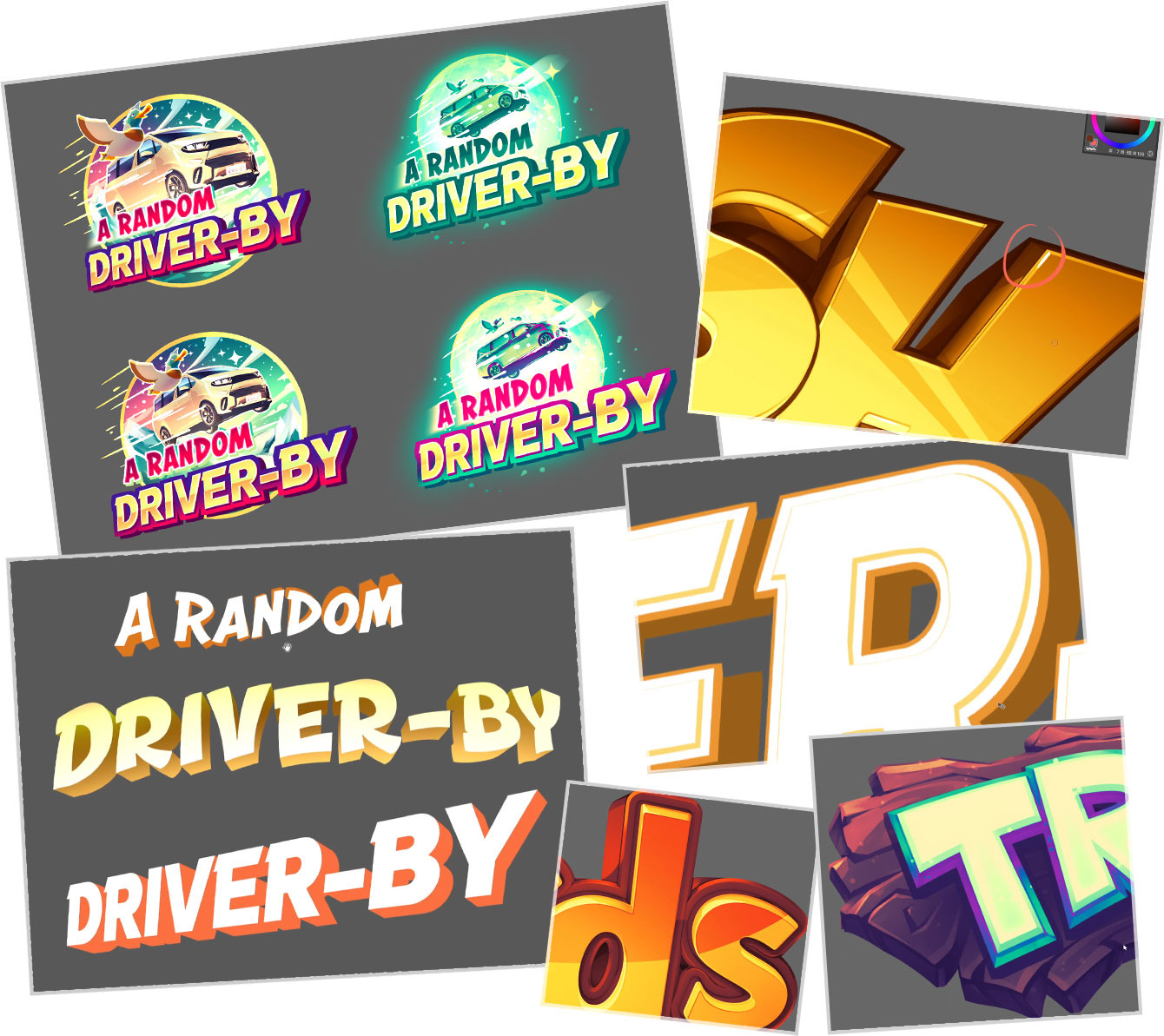 Photoshop Illustrator ゲーム内イベントのロゴを作ろう 応用