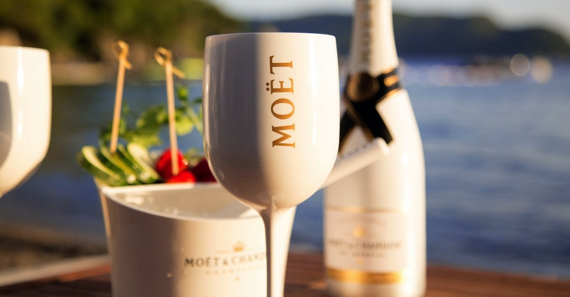 The Moet we had at