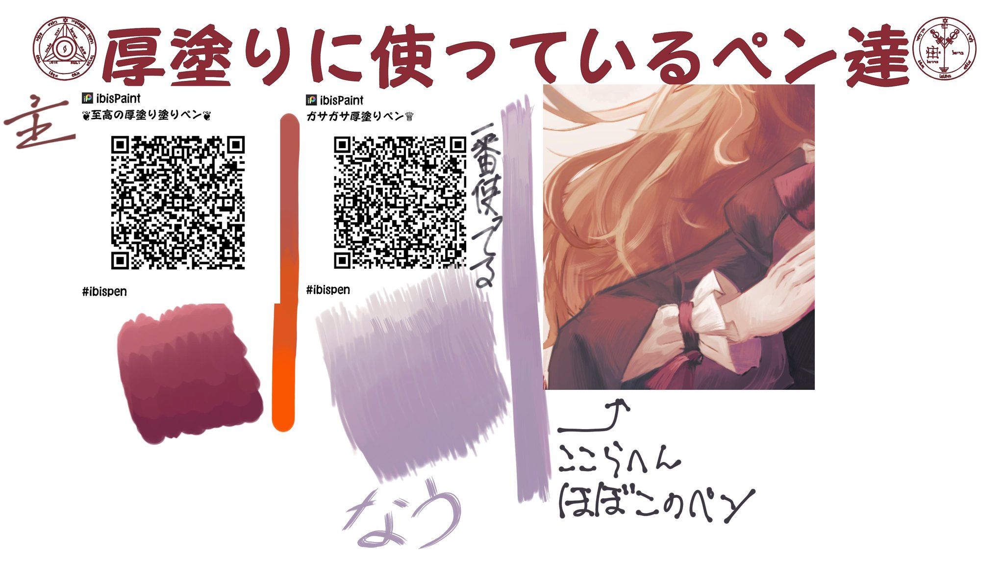 広告無しで使える厚塗りペン - ibisPaint