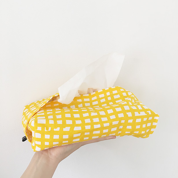 初心者でも簡単！ボックスティッシュケースの作り方お針日和