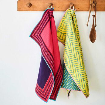 社名入りタオルのリメイクKitchen garden秋田犬大福と御殿場暮らし