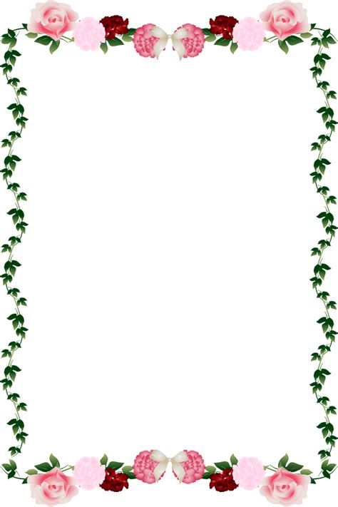 葉っぱのフレーム 縦