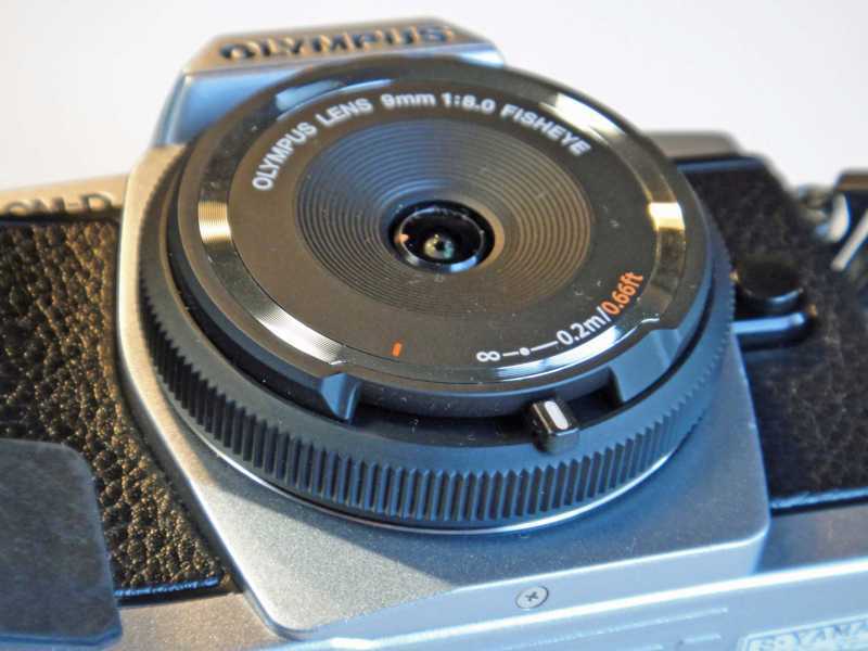 OLYMPUS オリンパスフィッシュアイボディーキャップレンズ BCL-0980 実写レビューフォトヨドバシ
