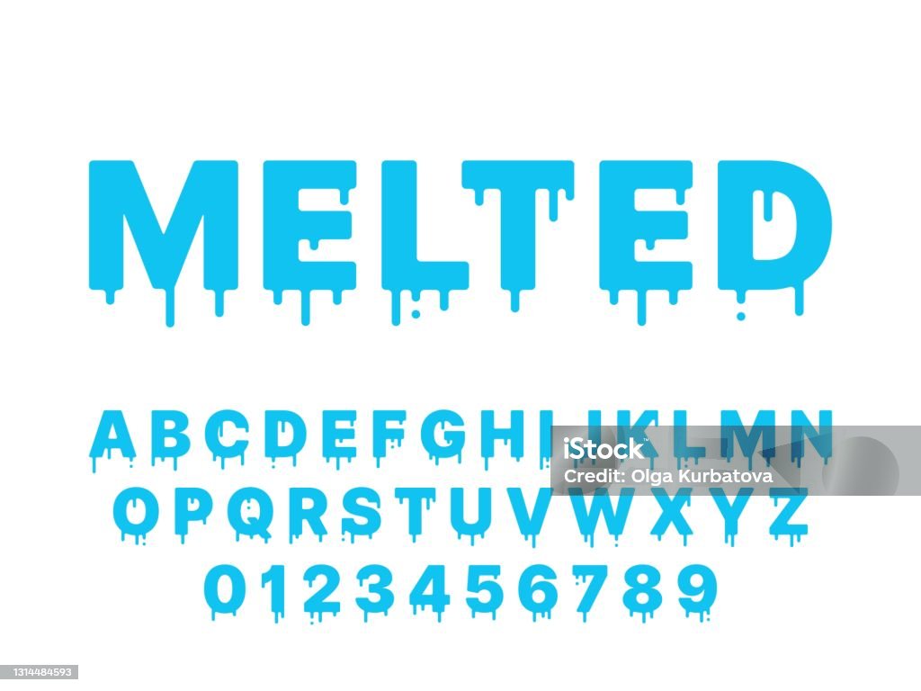 溶ける 文字イラスト無料イラスト・フリー素材なら「イラストAC」