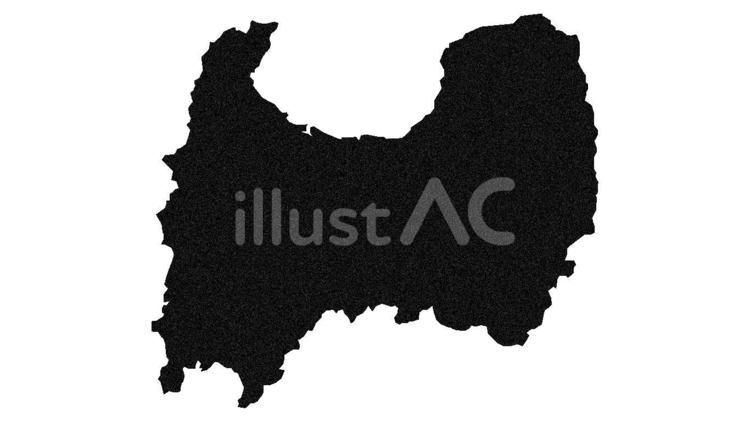 三重県地図の無料イラストフリー素材 モノクロ・シルエット- イラストストック