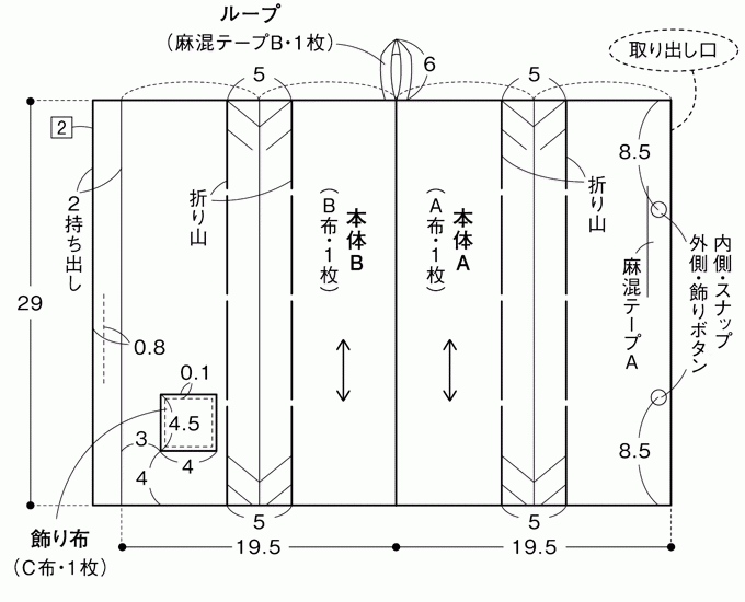 新！とっても簡単なティッシュボックスケースの作り方。BOXティッシュ カバー 箱ティッシュhalu stamp FACTORY