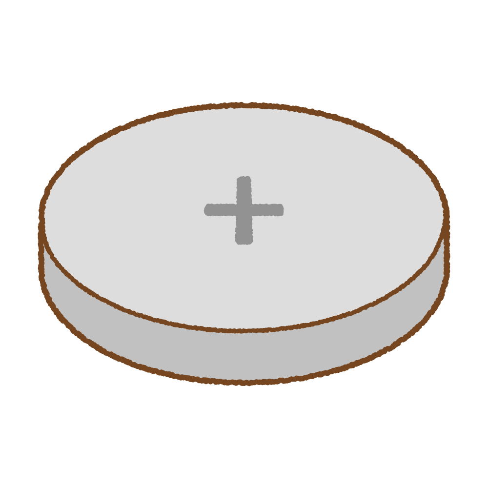 乾電池のイラスト 単一2カット- イラストくん