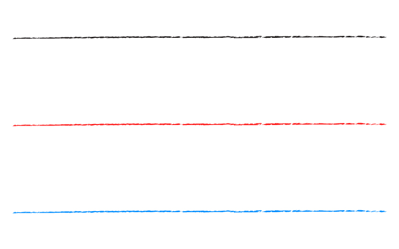シンプルラインセット1：イラスト無料
