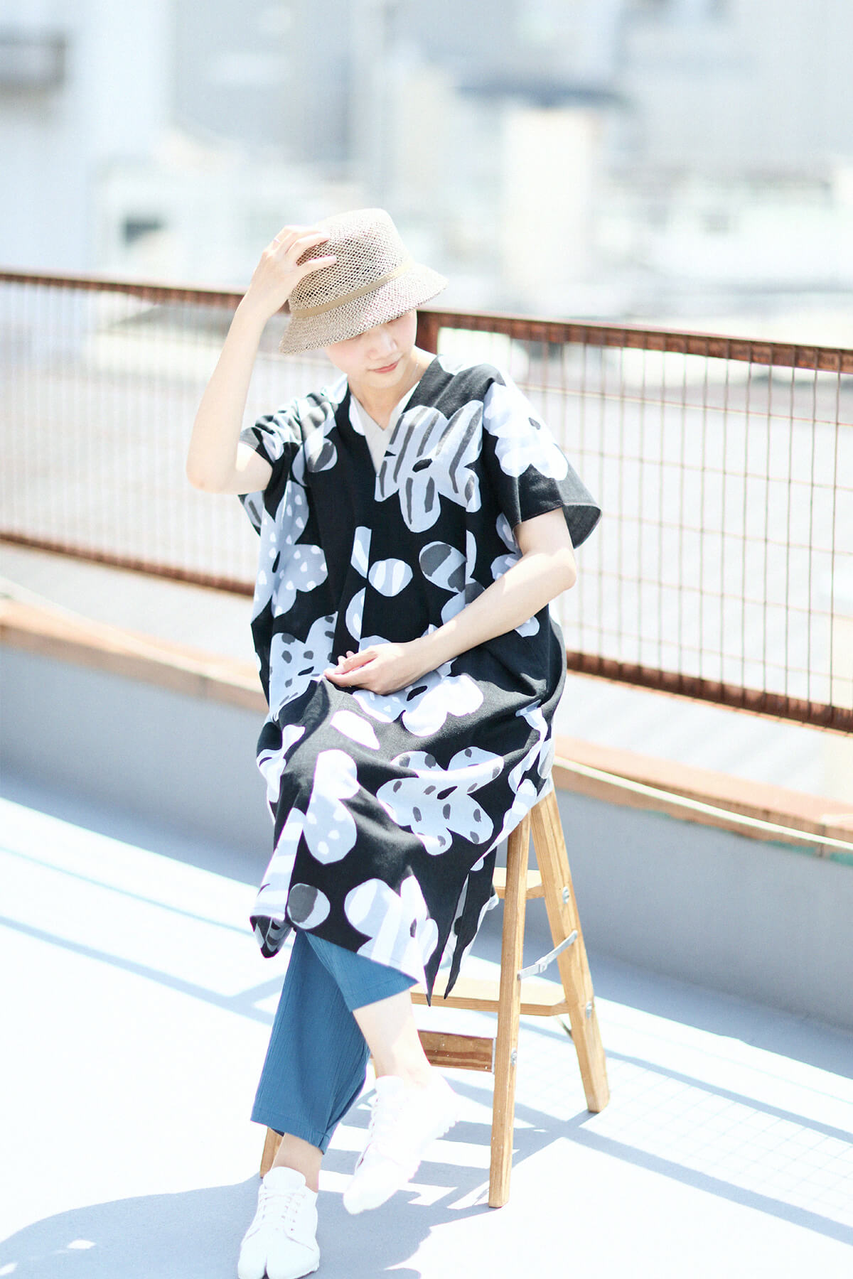 直線縫いで簡単に作れる！胸元切り替えのおしゃれなブラウスの作り方 1ページ目 ぬくもり