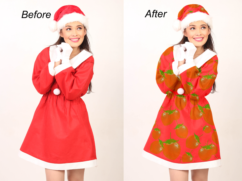 直感的に服の色だけを変える - グラフィックデザイン - crft