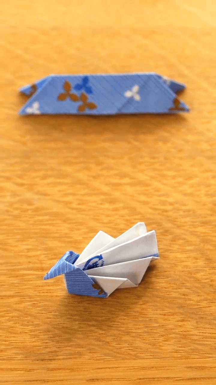 箸袋で箸置き♪うさぎの簡単な折り方・作り方かんたん工作・折り紙☆選り好み