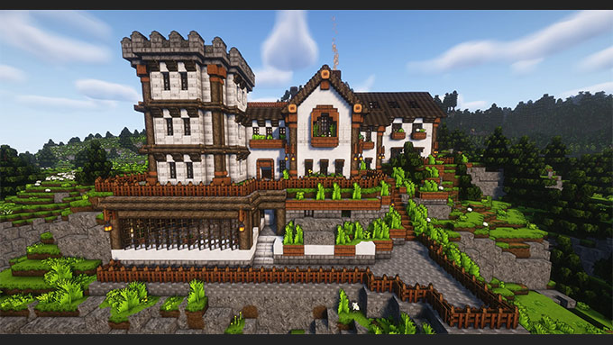 マイクラ 初心者必見！マイクラで家をおしゃれに作る方法！内装と外装の見た目の決め方と注意点 統合版 Java版