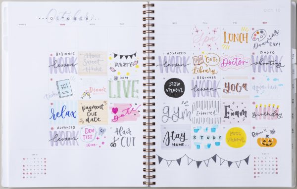 ふつうのペン1本でOK！手帳が華やかになる「おしゃれ文字」の書き方♪ - 朝時間.jp