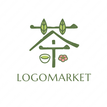 山林の中でお茶の風味を楽しむ：遊山茶訪のロゴの由来遊山茶訪