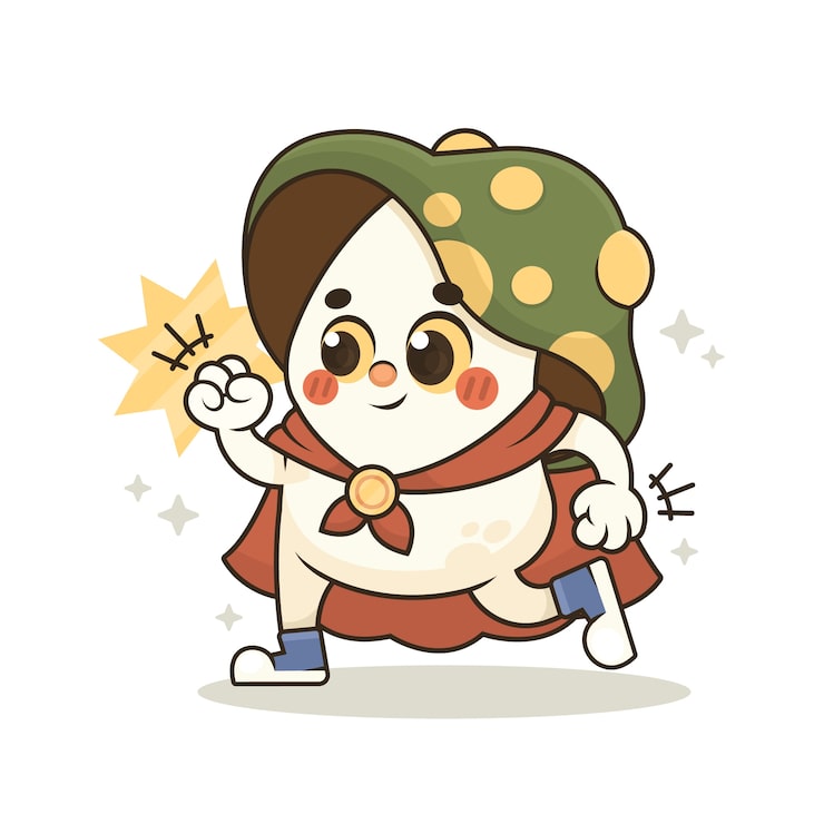 かわいいキャラクターイラストフリー素材透過、PNG画像、ベクトル、PSDと無料ダウンロード Pngtree