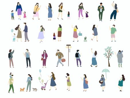 人の添景素材ならこのサイト 建築CGパースのレタッチに使える添景サイト7選kenchikutech.com