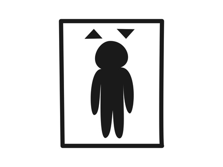 エレベーター禁止マークのイラスト素材65279333- PIXTA