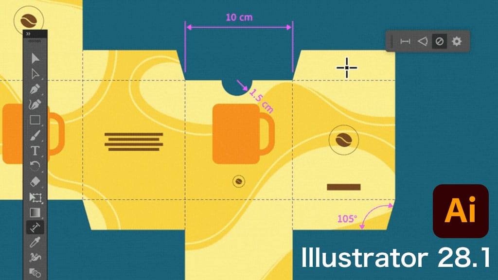 Illustrator イラレで寸法入力やサイズ測定を簡単に行う方法 寸法ツール321web