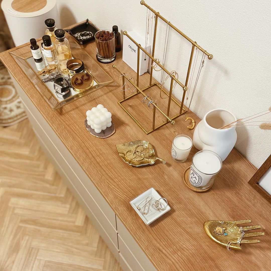 100均プラケースで「無印みたいなアクセサリー収納」の作り方と養生テープリメイク : a piece of dream* 植物とDIYと