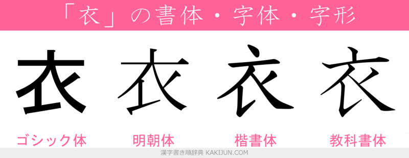 明朝体フォント一覧ステッカーショップヒンメル