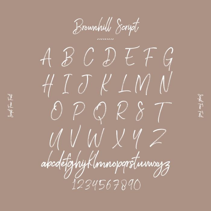 おしゃれでカッコいい英語の手書きフォントと筆記体フォントデザナビ
