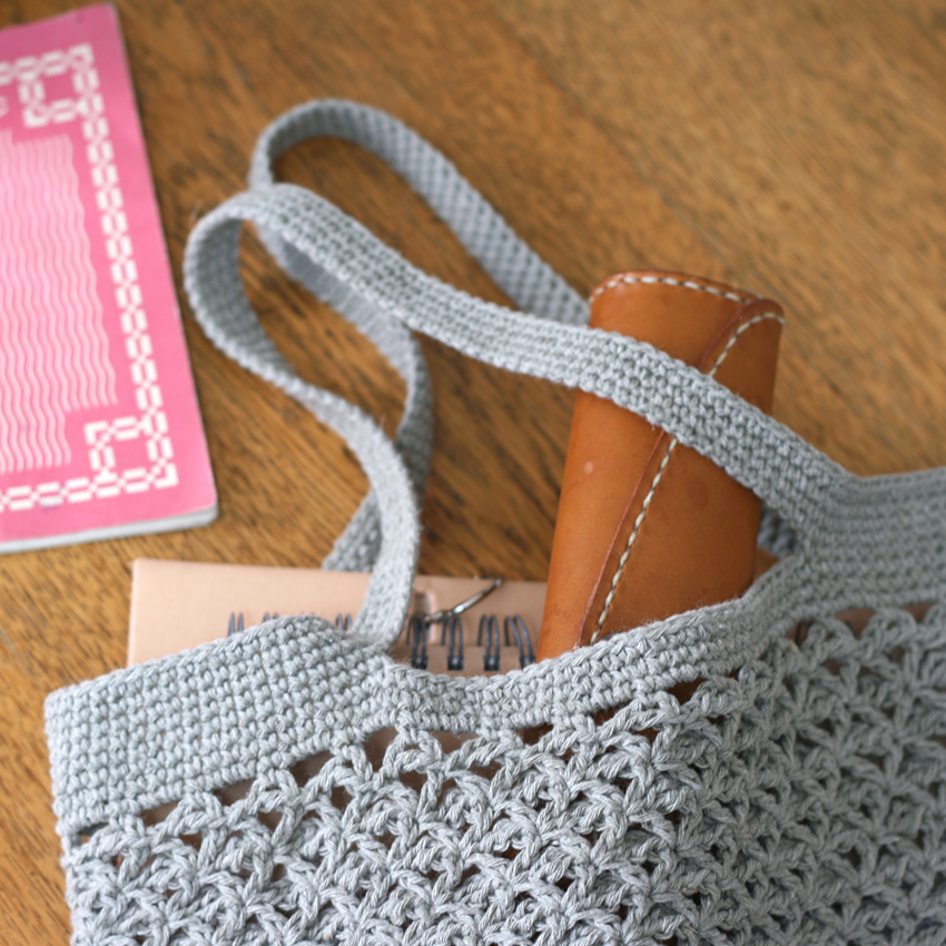 無料編み図リンク集 麻ひも 麻紐 バッグの編み方・作り方 - AmiTikNu