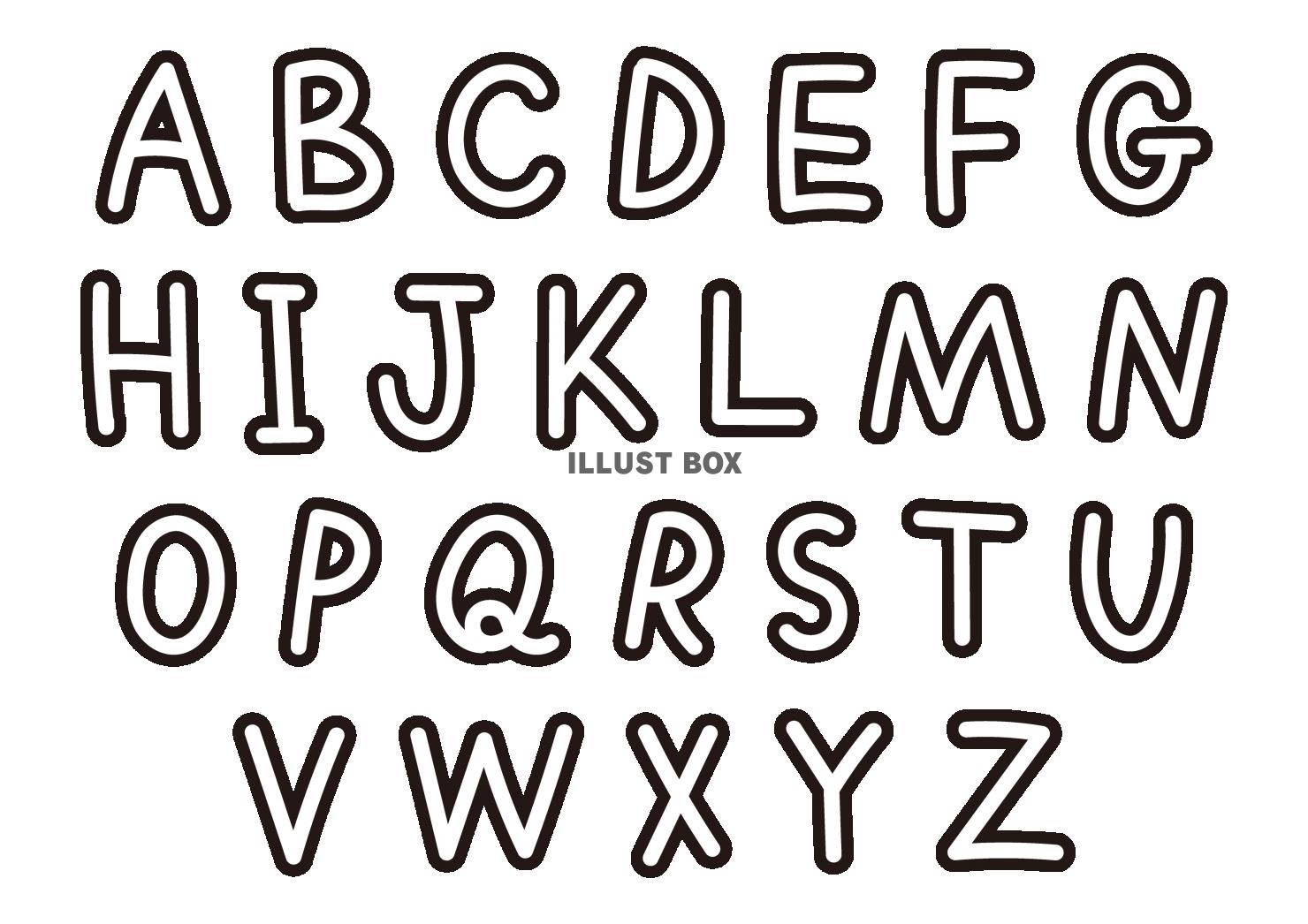 手書き文字イラストセット 英語 イラスト素材7390674- フォトライブラリ