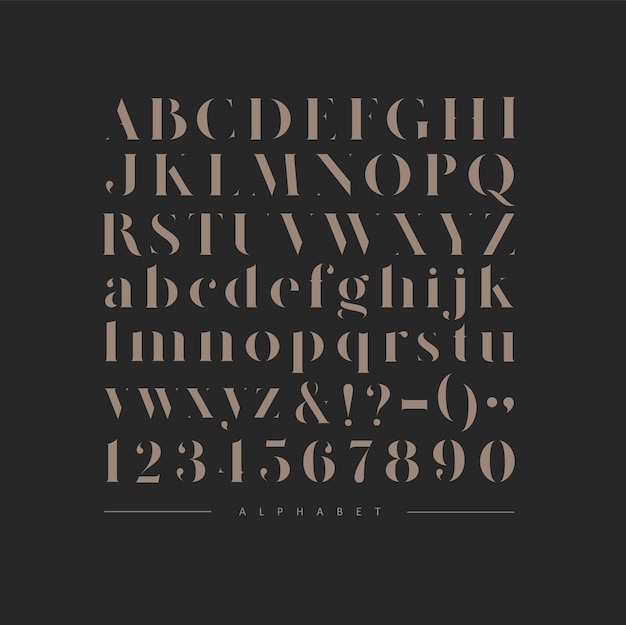 最新版 おしゃれな英語フォント30選 ロゴデザイン向け