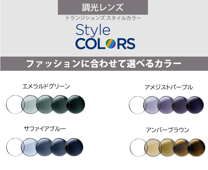 ファッショントレンドとしても注目の調光レンズ「トランジションズ® GEN S™」株式会社ニコン・エシロールのプレスリリース
