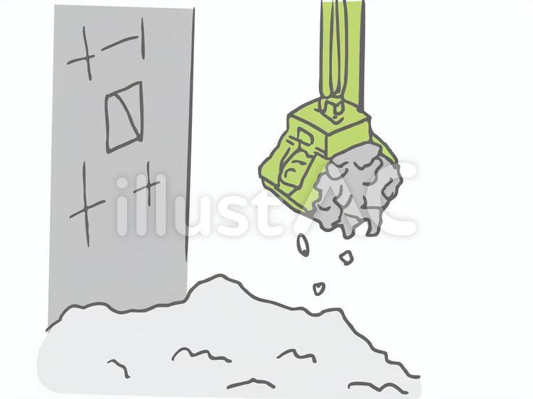 ごみ処理施設・清掃工場 鳥瞰図 イラスト - No: 1544406無料イラスト・フリー素材なら「イラストAC」