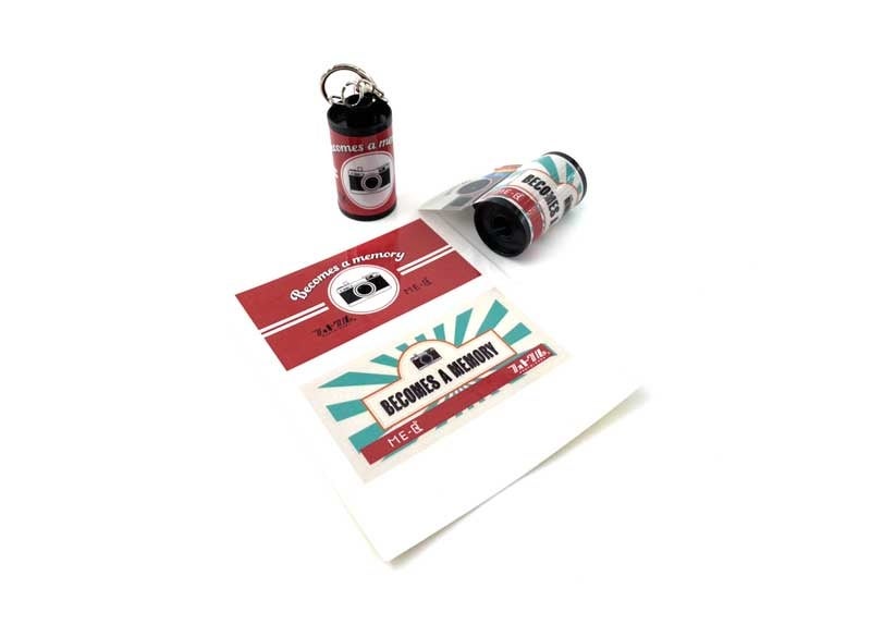 フィルムロール キーホルダー 作り方TikTok