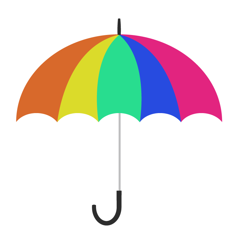 季節のフリー素材 商用利用可 透過PNG - 梅雨 あじさい 傘 長靴 かたつむりPlus Free Material