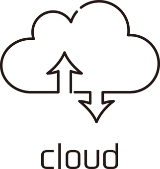 クラウドアイコンイラスト - No: 2620909無料イラスト・フリー素材なら「イラストAC」