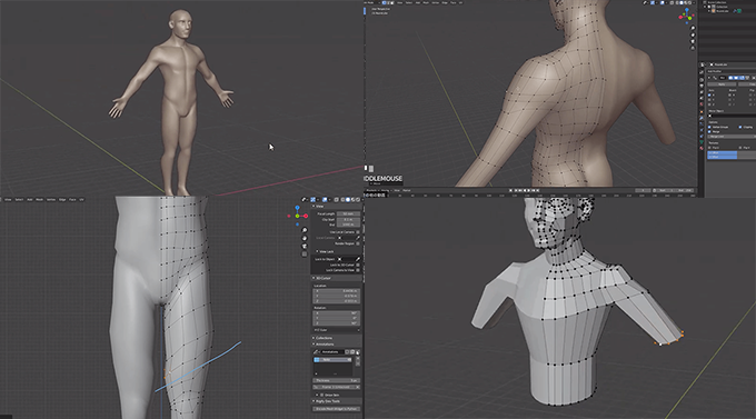Blender4.1でモデリングの基礎 3- Pentacreation BLOG