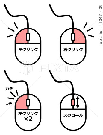 マウスクリック、コンピュータマウスアニメーション矢印カーソルのシンボル。クリックによるコンピュータポインタのアニメーション。フルHD。4K。」の動画素材 ロイヤリティフリー 1107853705Shutterstock
