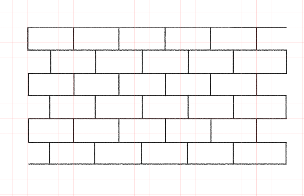 レンガの描き方を簡単に紹介！あつ森デザイン